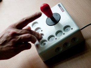 Joystick mit Tasten besondere Maussteuerungen