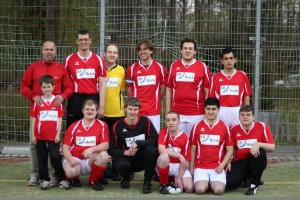 PSV_Koeln_2012 Die Fußballmannschaft vom PSV Köln - blinde und sehende Spieler in einem Team