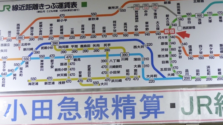 Japanisches U-Bahn-Netz