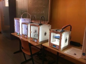 3D-Druck Station im Maker-Workshop