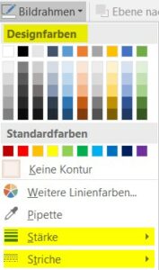 Eigenen Bildrahmen definieren in Powerpoint