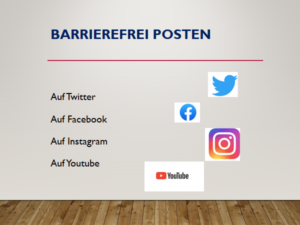 Powerpoint Folie Input Barrierefrei Posten