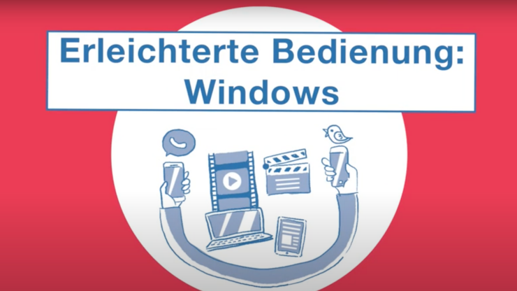 Erleichterte Bedienung in Windows 10 - Erklärvideo von barrierefrei kommunizieren!