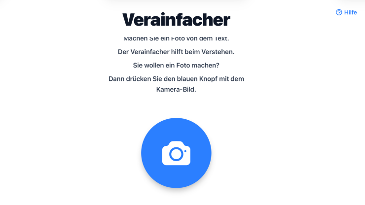 Verainfacher: KI-Tool für einfache Inhalte